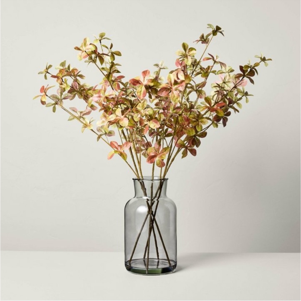 Hearth & Hand Magnolia 24" Faux Rusted Quince Leaf Fall Arrangement